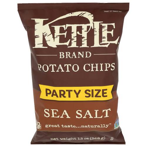Kettle Sea Salt Potato Chips, Sharing Size