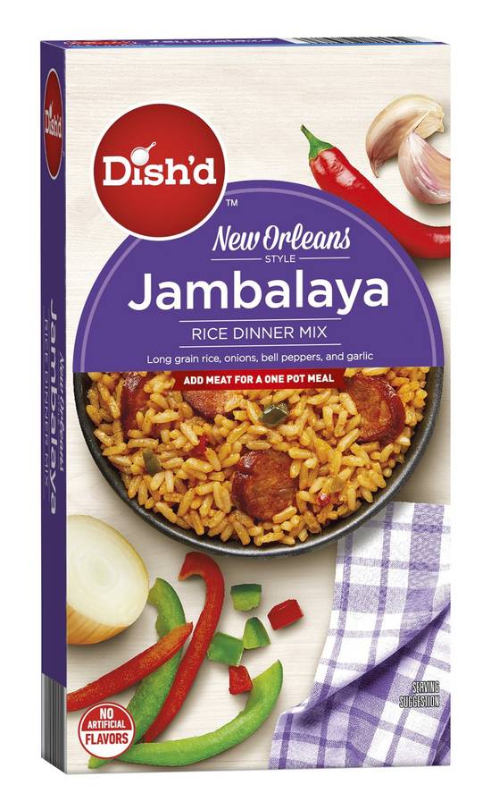 Dish'd Jambalaya New Orleans Style