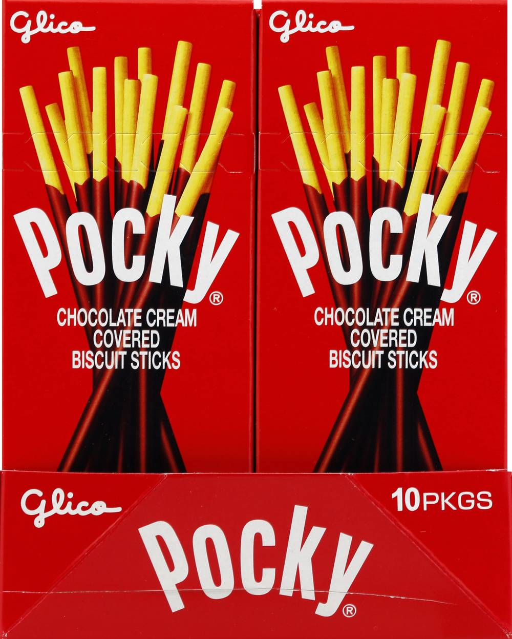 Pocky Biscuit Sticks, Chocolate (1.41 oz, 10 ct)