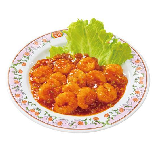 海老のチリソース Shrimp with Chili Sauce