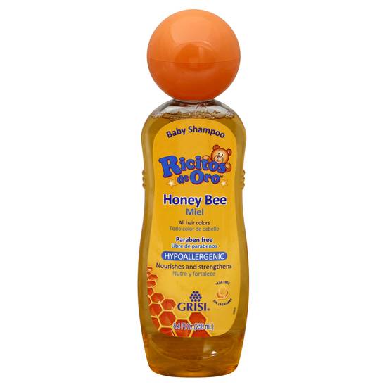 Ricitos De Oro Hypoallergenic Honey Bee Baby Shampoo (8.4 fl oz)