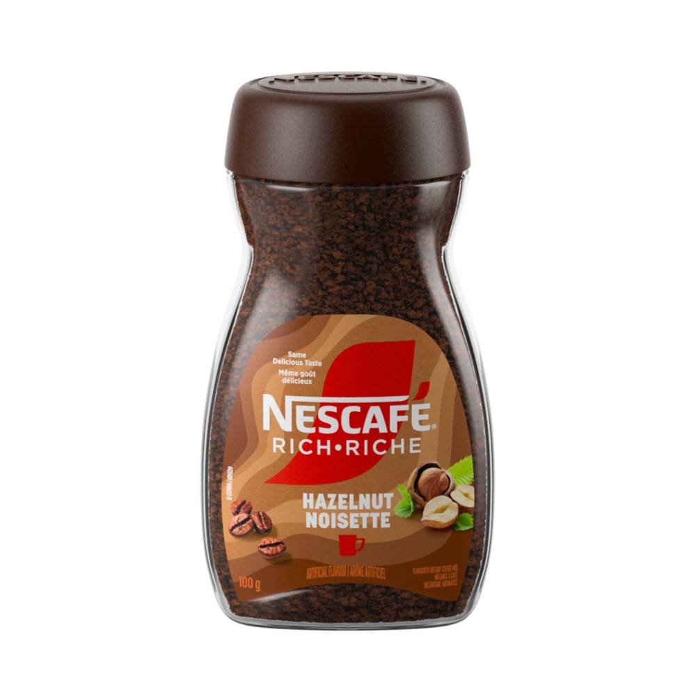 Nescafé Rich Hazelnut Instant Coffee (100 g)