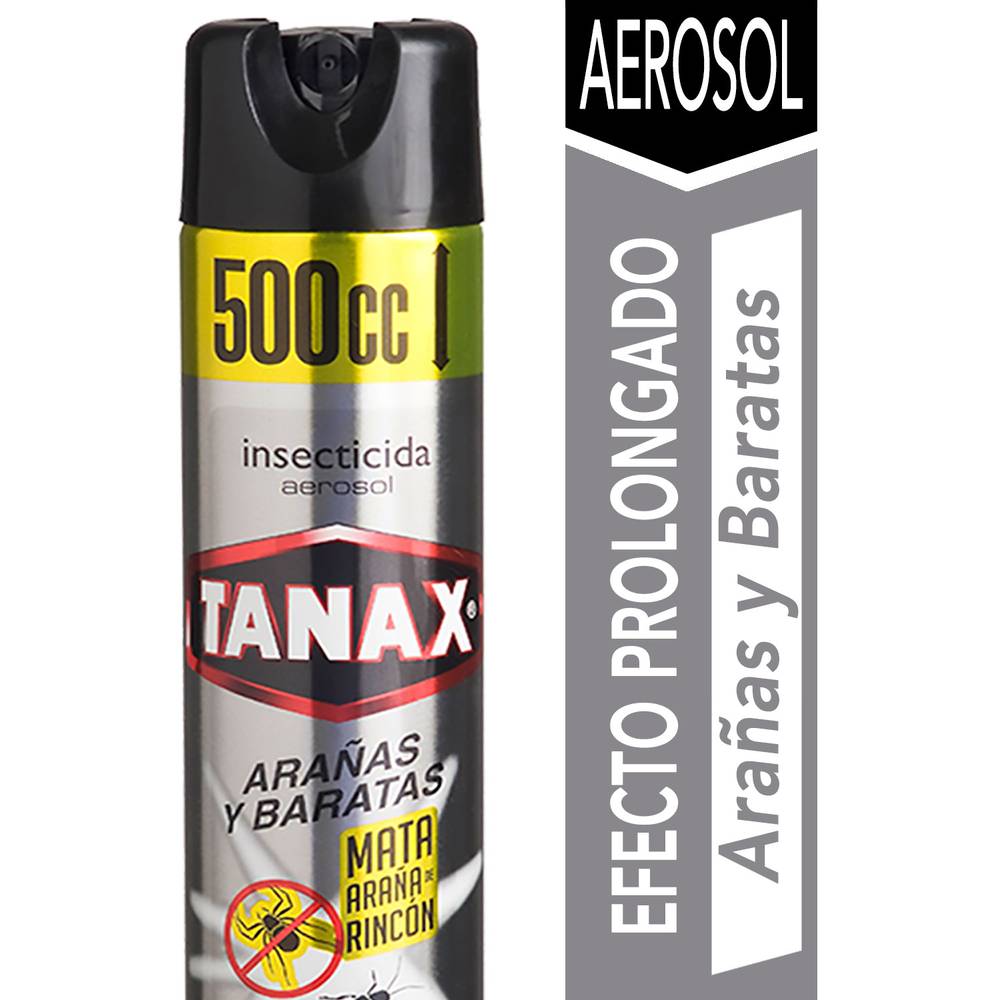 Tanax insecticida mata arañas y baratas (spray 440 ml)