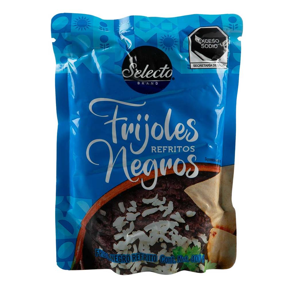 Selecto · Frijol negro refrito (400 g)