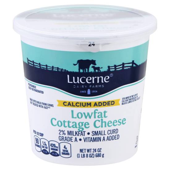 Lucerne Cottage Cheese 2% Calcium Fortfd (24 oz)