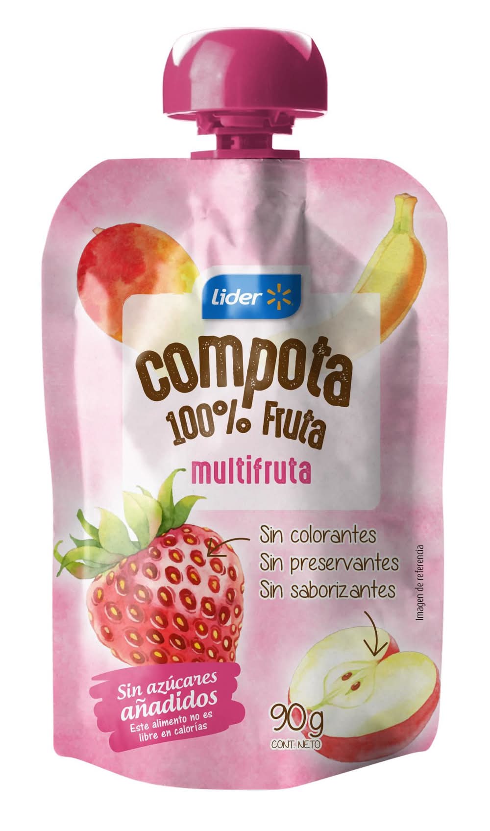 Lider · Compota multifruta (90 g)