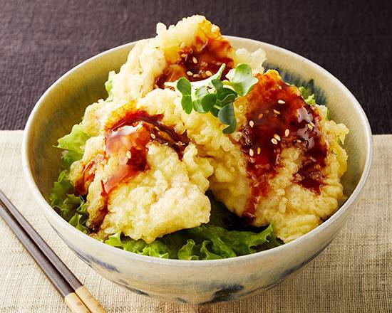 サクッと鶏天丼 Chicken Tempura Rice Bowl