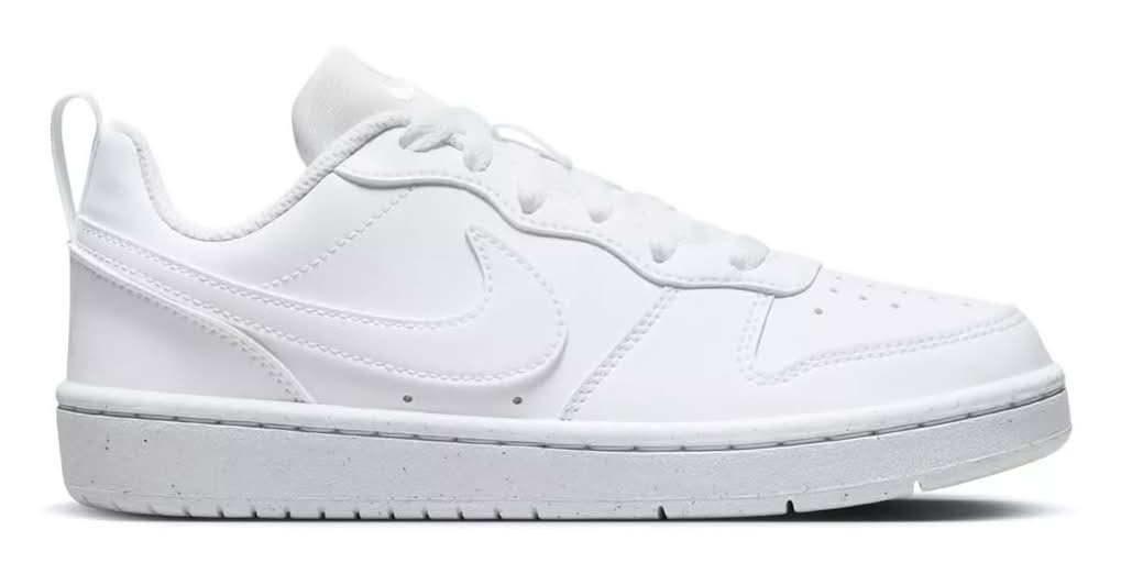 Nike Court Borough Low Recraft Sneaker - Kids' (White Medium - 5.5 Youth)
