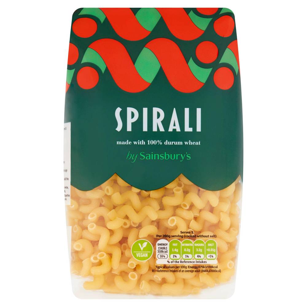 Sainsbury's Spirali  Pasta 500g