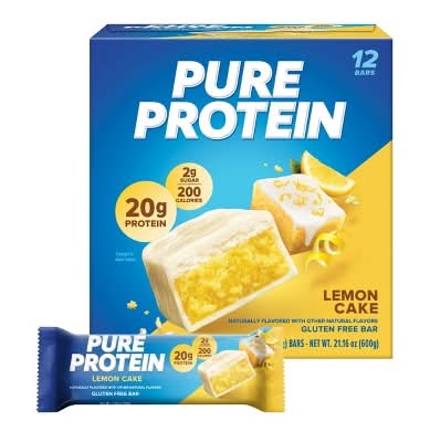 Pure Protein Bar, Lemon Cake (12 x 1.76 oz)