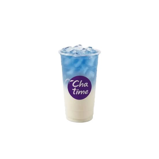 Pois Blue The vert Latte / Butterfly Pea Green Tea Latte (蝶豆綠茶拿鐵)