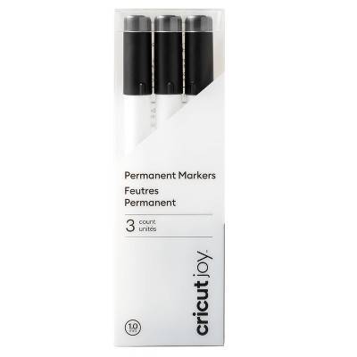 Cricut Joy Water-Based Permanent Marker, Black (3 ct)