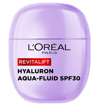 L'Oréal Revitalift Filler Plumping Glass Skin Aqua-Fluid Spf30 (40ml)