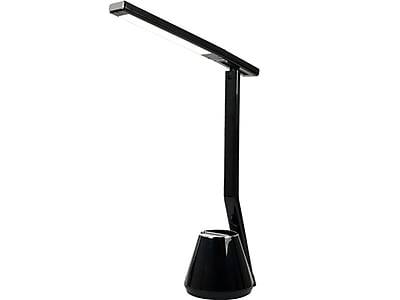 Rumi Lighting LED Desk Lamp, 17.67, Glossy Black (ERP11ST)