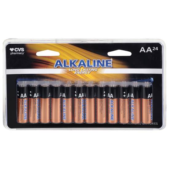 Cvs Pharmacy Alkaline Long Lasting Energy Aa Batteries