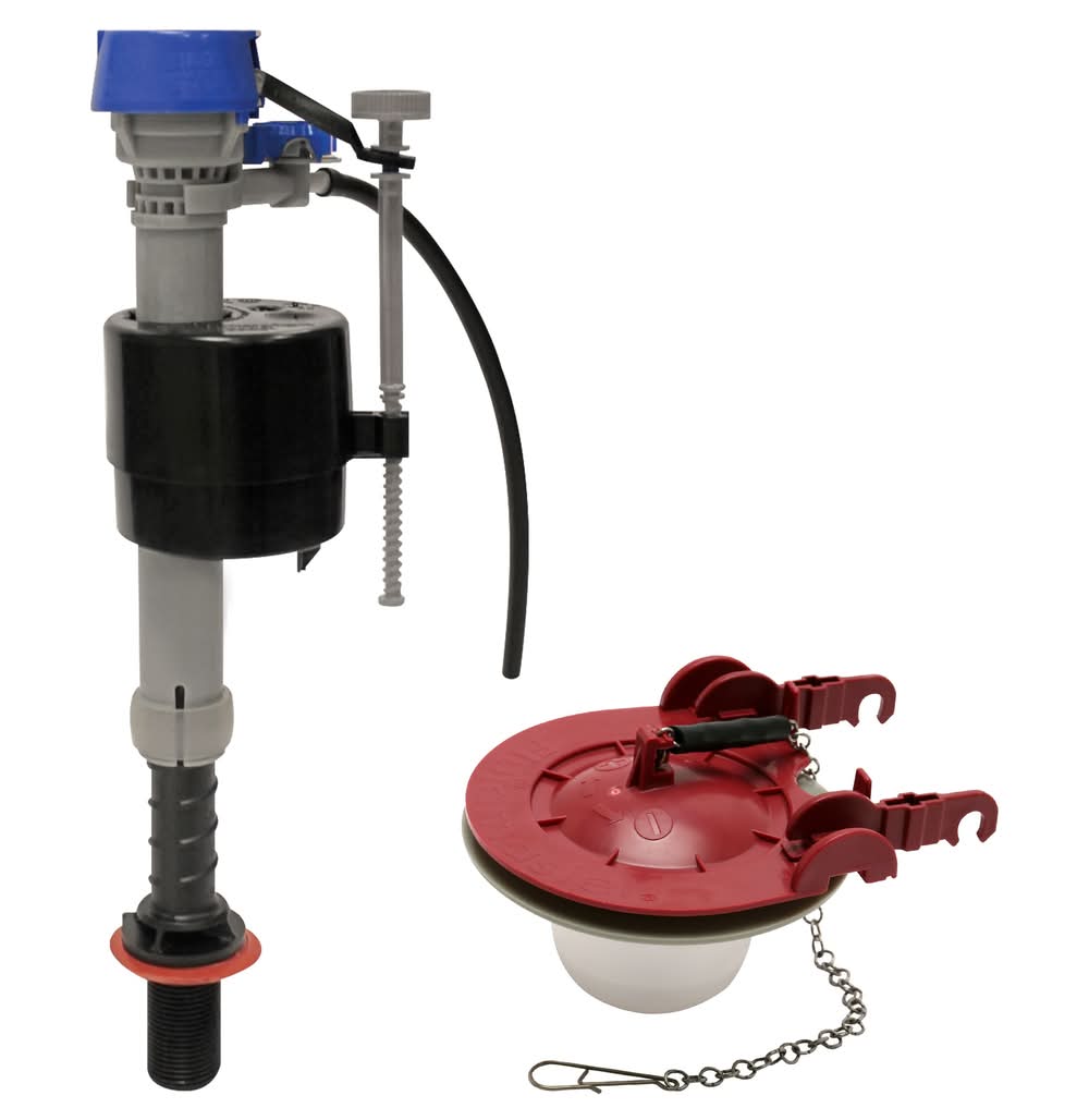Fluidmaster Universal Toilet fill valve and 3-in flapper kit