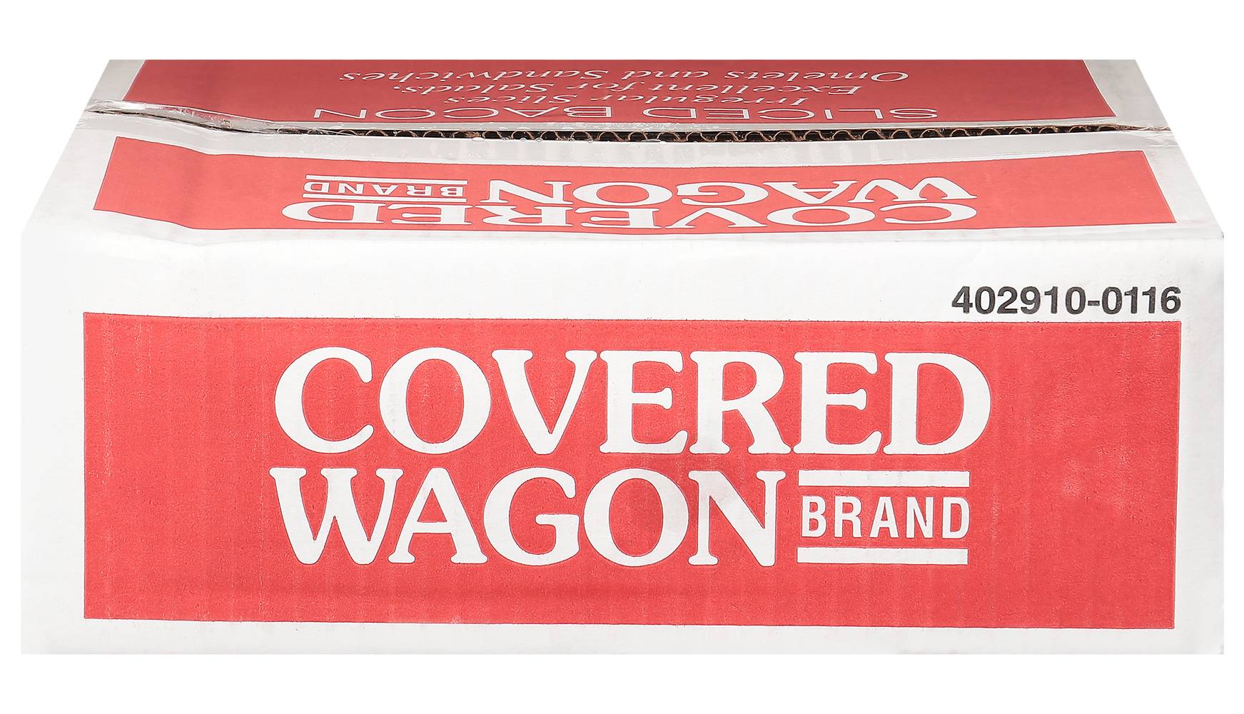 Covered Wagon Sliced Bacon (10 lbs)