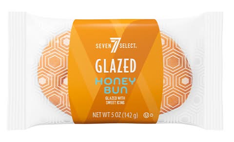 7-Select Glazed Honey Bun 5oz