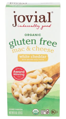 Jovial Organic Gluten Free White Cheddar Mac & Cheese