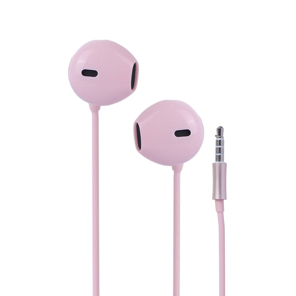 Miniso audífonos de cable comando manos libres (rosa)