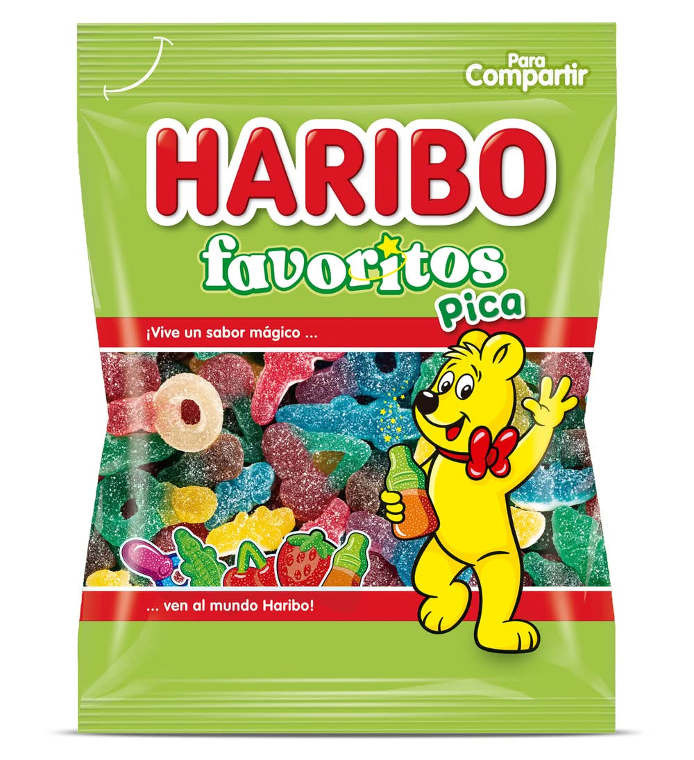 Golosinas Favoritos Pica Haribo Bolsa 150 G