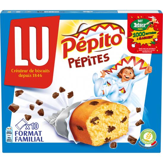 Lu - Pepito gâteaux aux pépites de chocolat