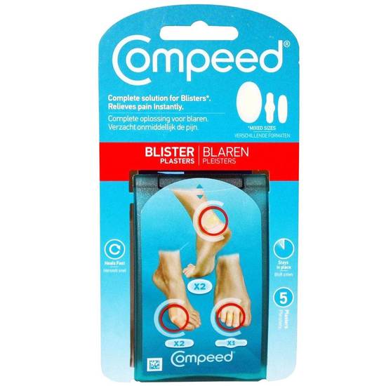 Compeed Blister Mixed Sizes 5pck