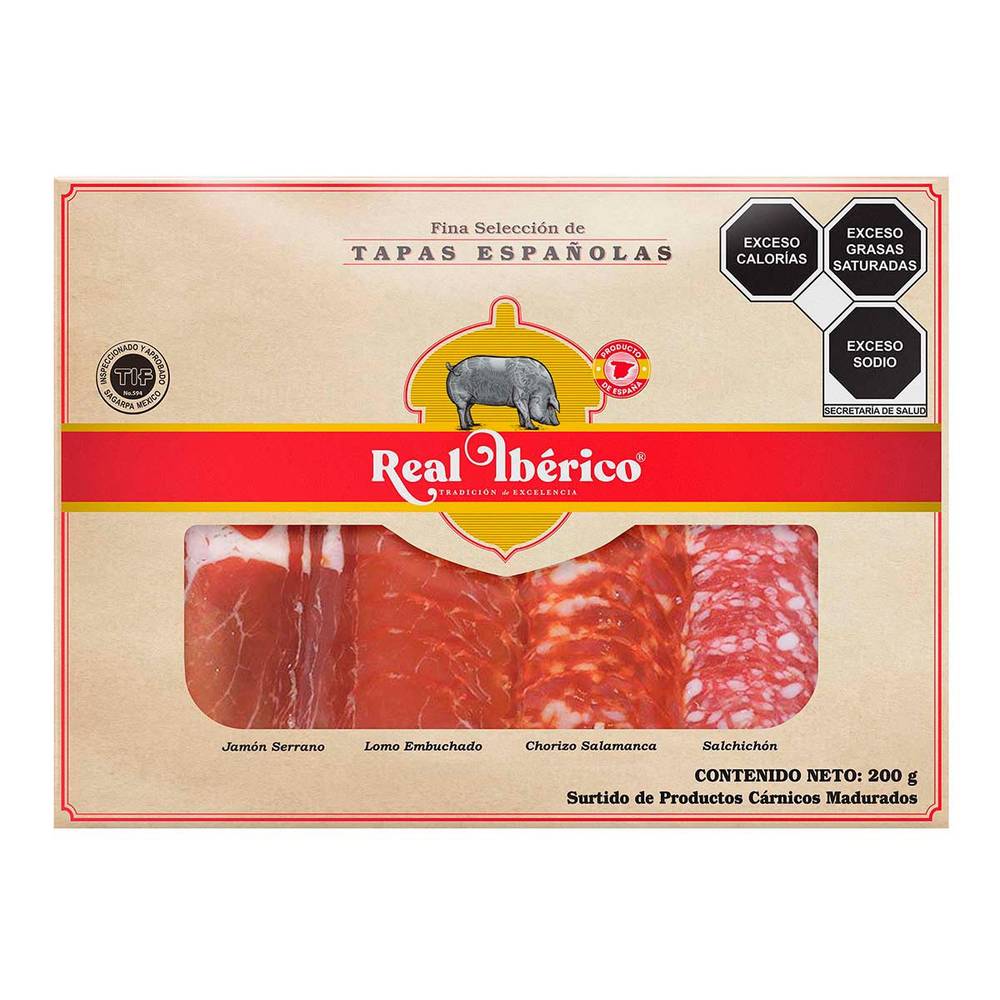 Real Ibérico · Surtido de embutidos (200 g)