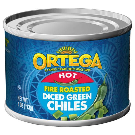 Ortega Fire Roasted Diced Green Chiles