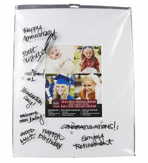 White Signature Mat By Studio Decor