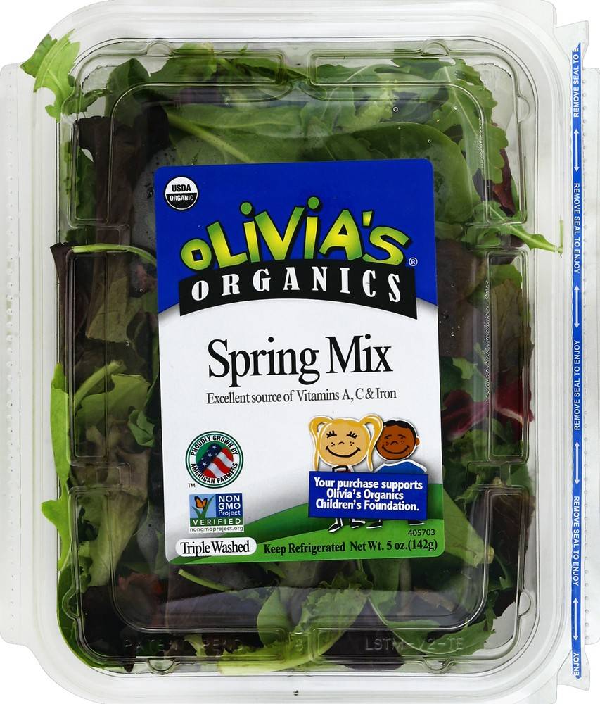 Olivia's Organics Spring Mix