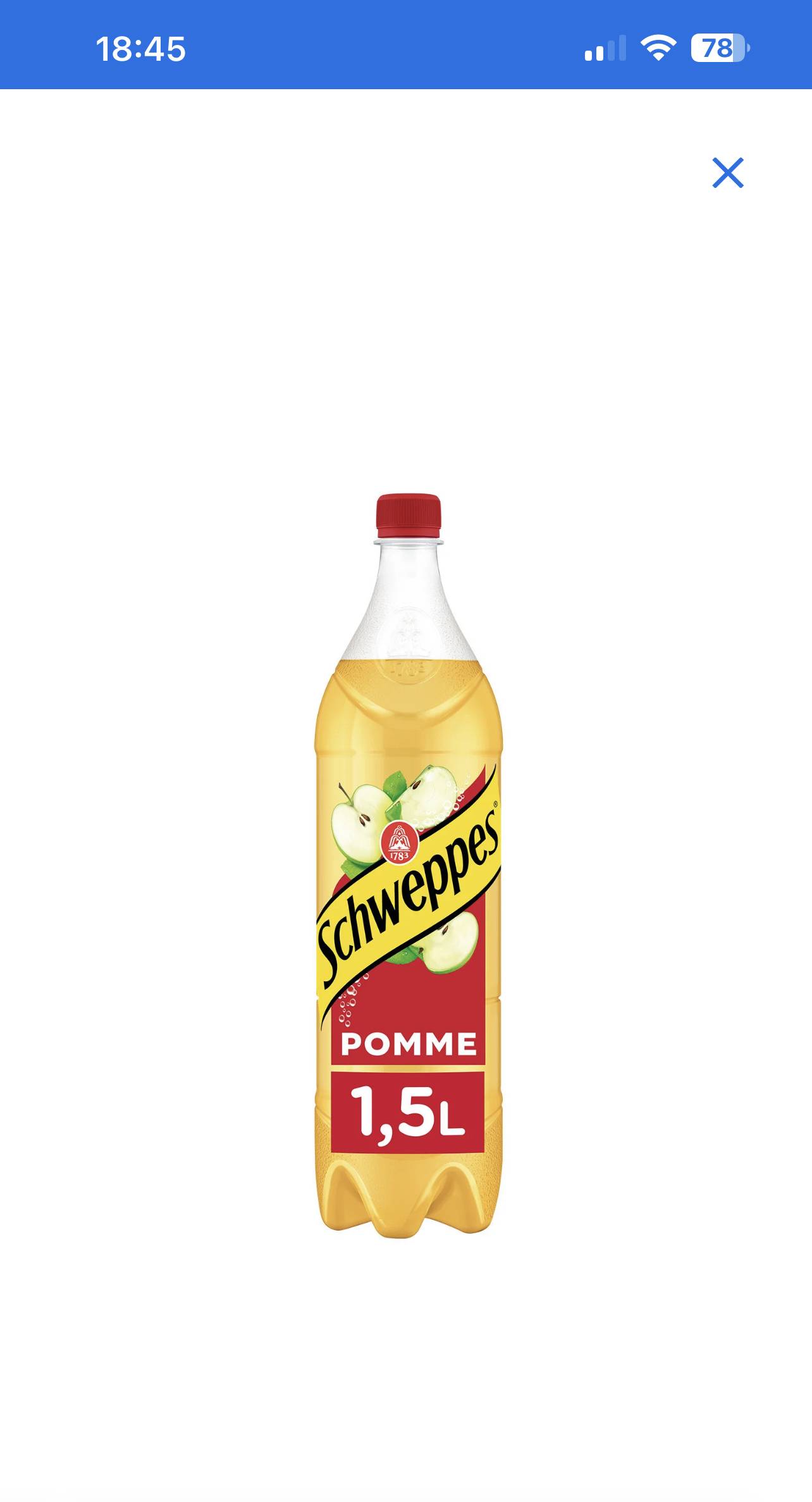 Schweppes pomme
