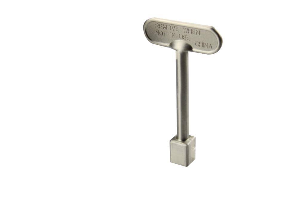 PRO-FLEX Hearth Master Key- Brushed Nickel Finish | PF-949-NIC