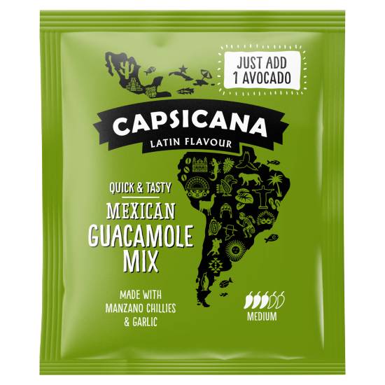 Capsicana Latin, Mexican Guacamole Mix (25g)