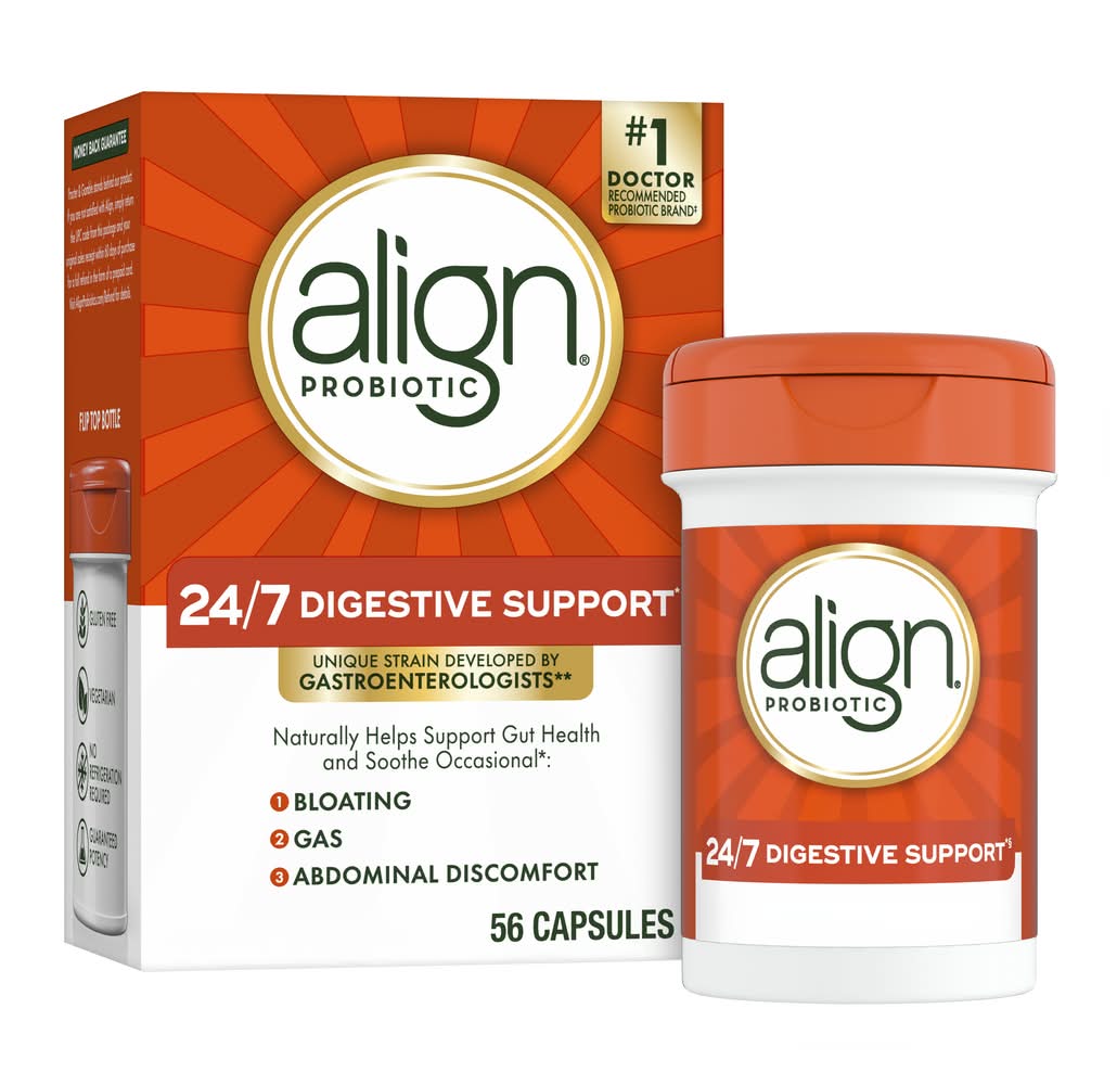Align Probiotic Daily Digestive Support Capsules (6 oz)
