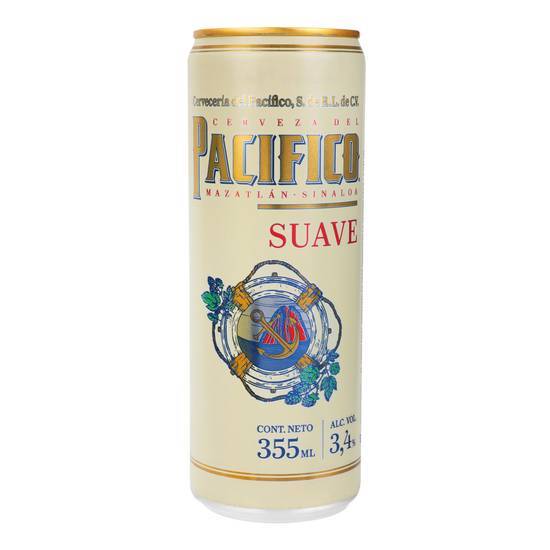 Pacifico cerveza suave (355 mL)