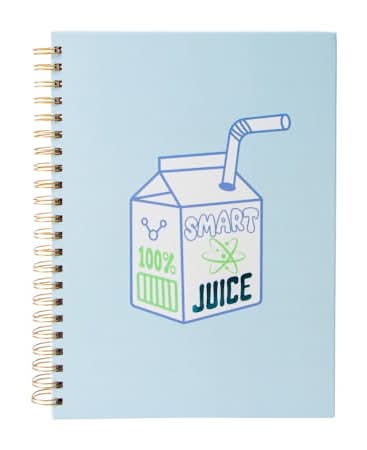 Twin Wire Journal 8in x 11in Milk