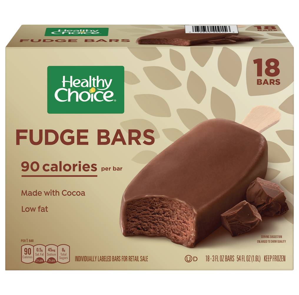 Healthy Choice Premium Fudge Bars (54 fl oz)