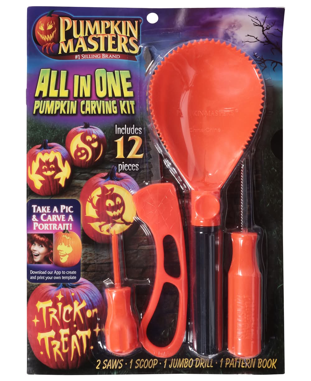 Pumpkin Masters All in One Pumpkin Carving Kit (12 ct)