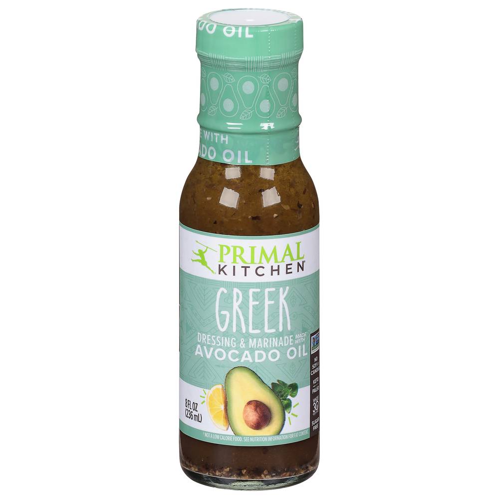 Primal Kitchen Greek Vinaigrette Dressing & Marinade (8 fl oz)