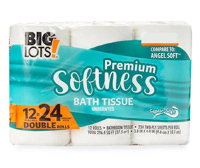 Big Lots 2-Ply Premium Bath Tissue (12 ct)