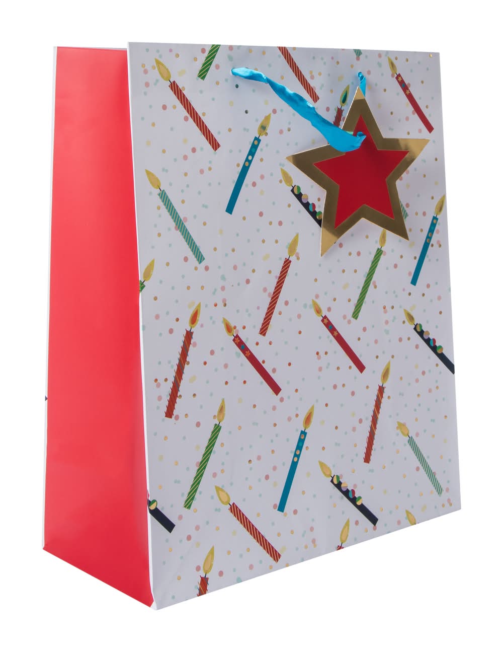 Happy Birthday Gift Bags Candles