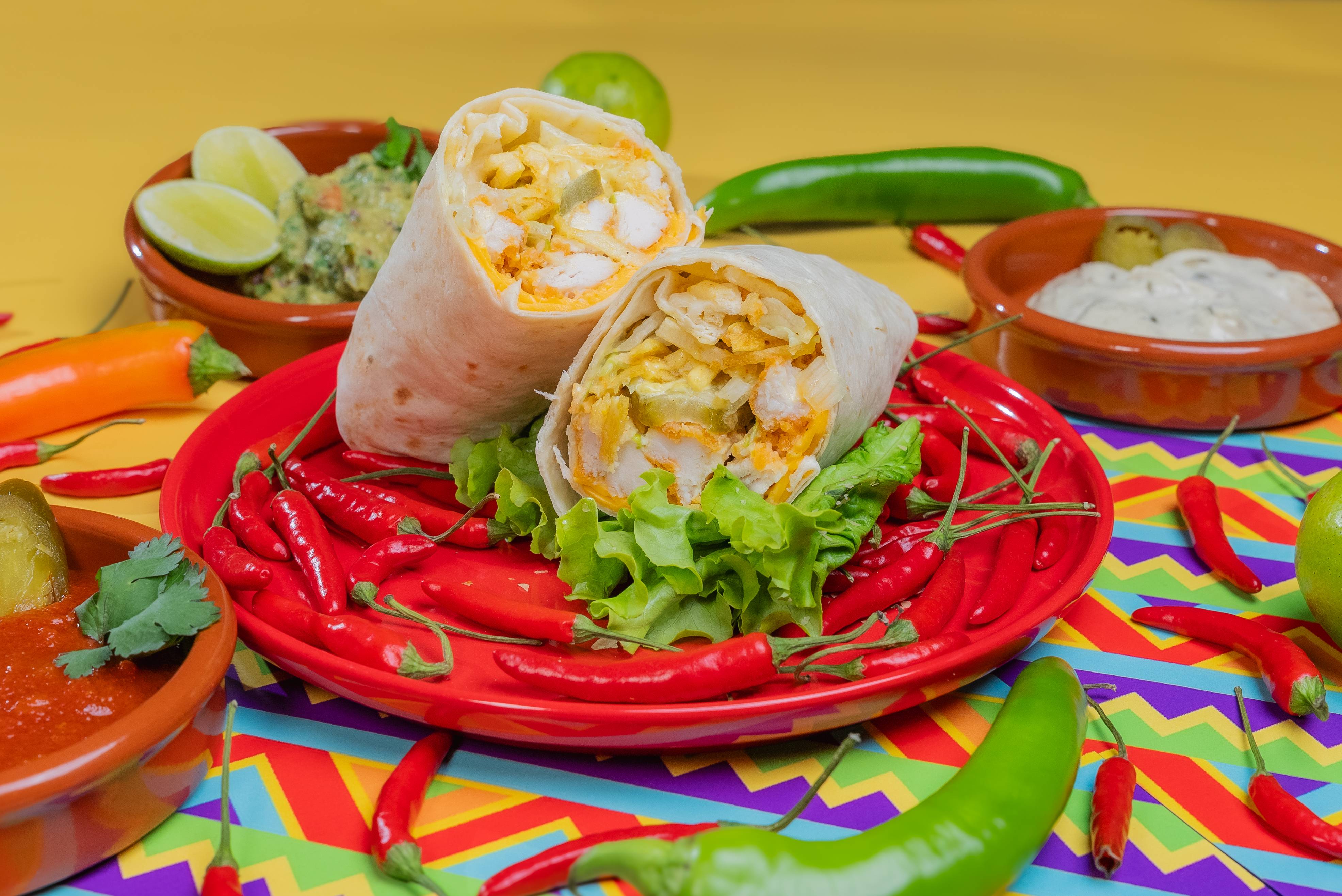 Burrito Crispy Pollo🌶️
