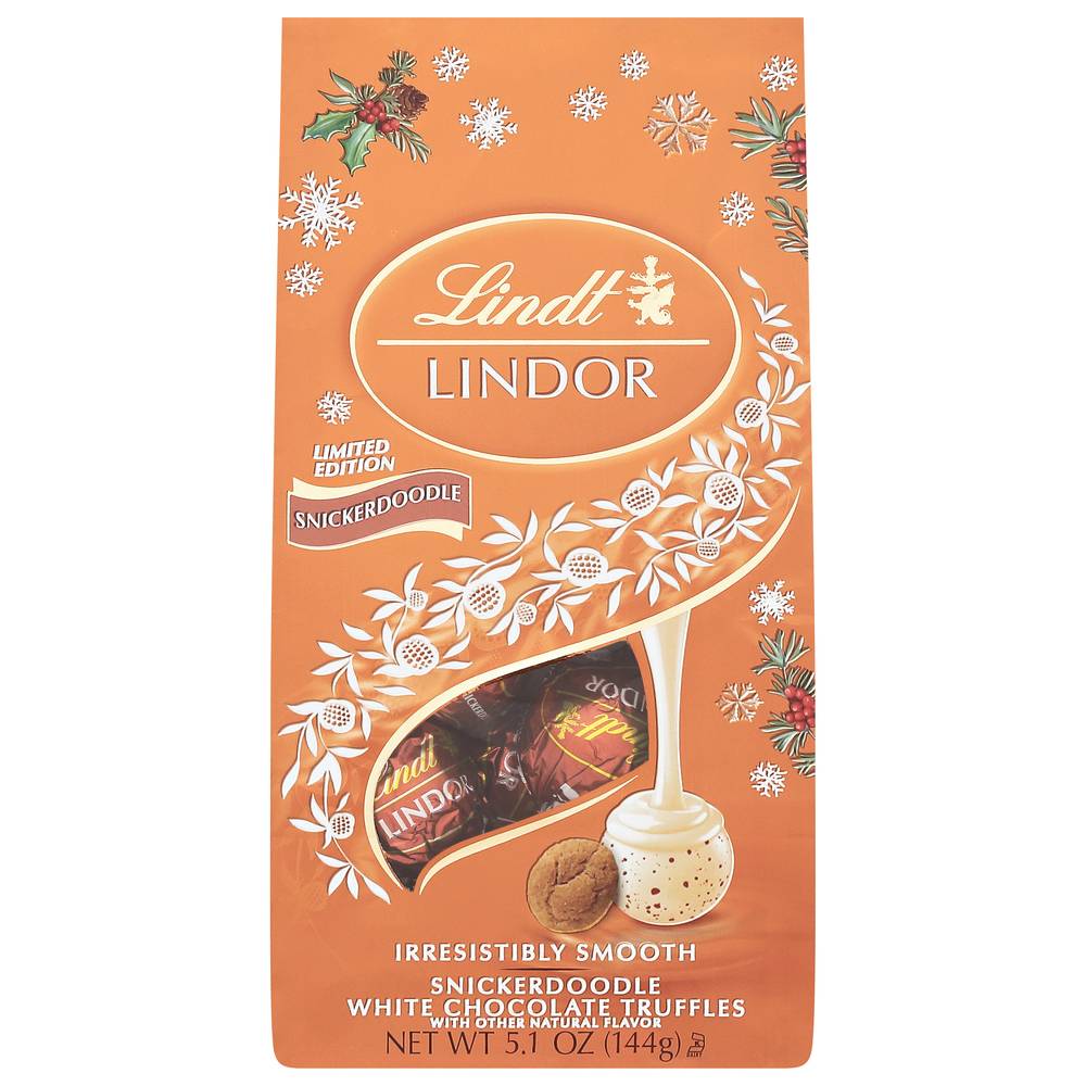 Lindt Lindor Snickerdoodle White Chocolate Truffles (5.1 oz)