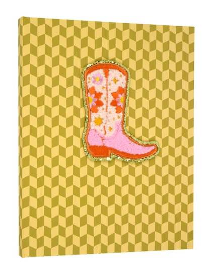 6" X 8" Boot Patch Journal By Fab Finds