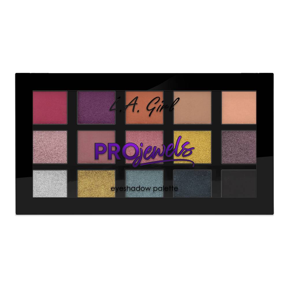 L.a. Girl Pro Jewels 15-color Eyeshadow Palette