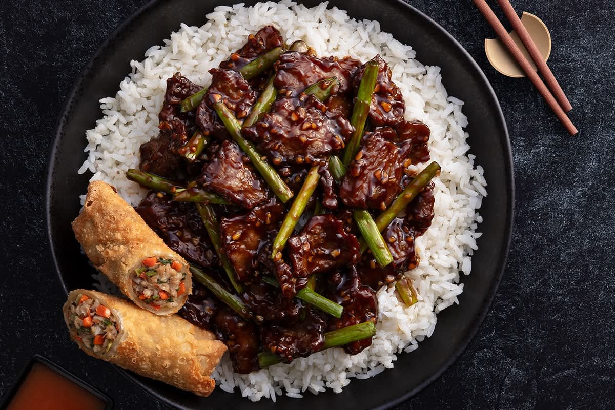 Gluten-Free Mongolian Beef Lunch Special