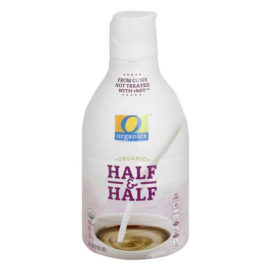O Organics Organic Half & Half (1/2 gal)