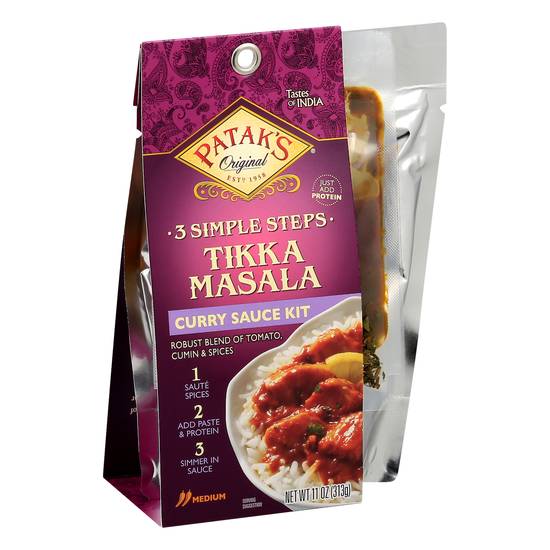 Patak's Original Tikka Masala Curry Sauce Kit (1 kit)
