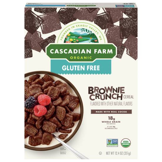 Cascadian Farm Organic Cereal (brownie crunch)